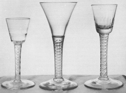 antique wine glasses