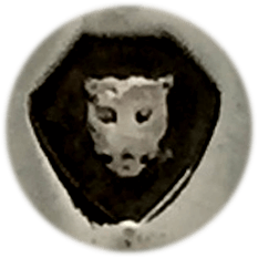 The Leopards head represents the town mark for London. It does change slightly over the years and it may have a crown if it is pre-1820.