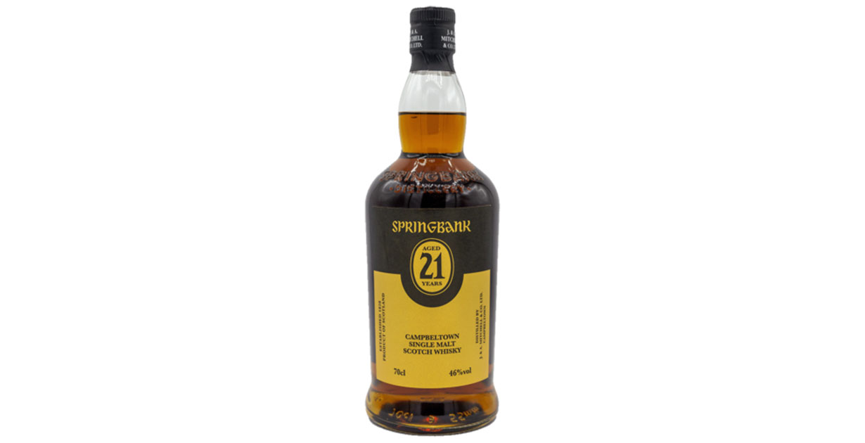 Sell Springbank 21 Year Old Whisky | Free Valuation & Market Analysis